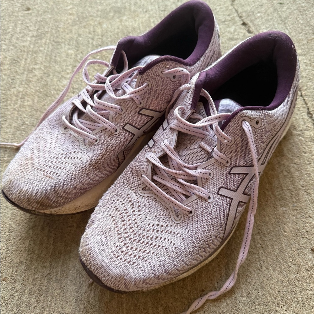 Asics Women's Lavender Athletic Shoes